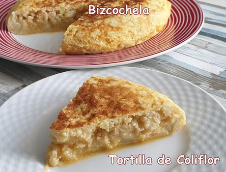 TORTILLA DE COLIFLOR