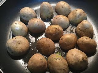 PATATAS ASADAS EN MICROONDAS