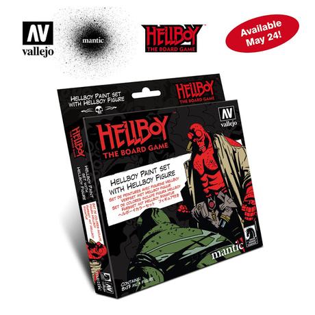 Acrilicos Vallejo anuncia una caja de pinturas para Hellboy