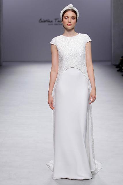 Cristina Tamborero celebra su quinto aniversario en Valmont Barcelona Bridal Fashion Week convertida en referente de las novias 