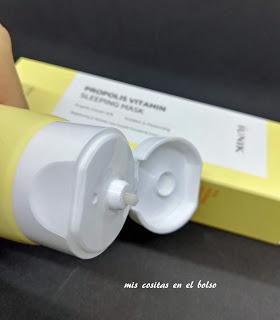 propolis vitamin sleeping mask iunik