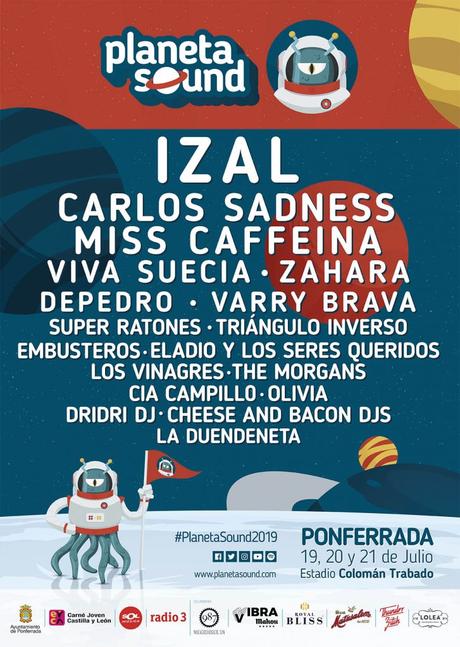 Planeta Sound 2019 – Así queda el cartel del festival ponferradino