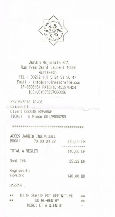 ▷ El Jardín de Majorelle, el oasis que dio vida a un color Entrada-Majorelle-min-e1554581470215 ▷ El Jardín de Majorelle, el oasis que dio vida a un color