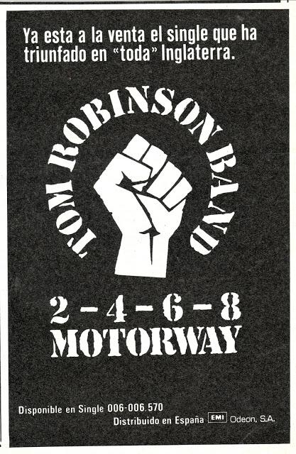 Tom Robinson band - 2-4-6-8 Motorway 7