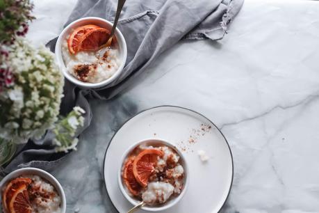 Arroz con leche de almendras , un dulce de mi infancia