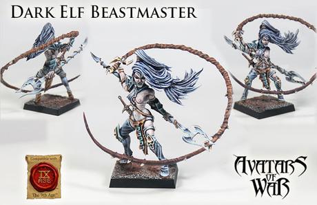 Maestra de Bestias Elfa Oscura de AoW a la venta