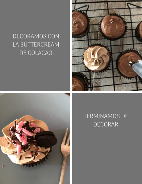 Cupcakes cheesecake de chocolate y oreo {El rey Pico de Tordo} #unagalletauncuento Cupcakes cheesecake de chocolate y oreo {El rey Pico de Tordo} #unagalletauncuento