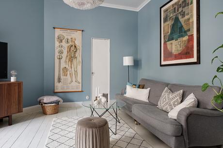 Una cocina colorida y Chic.