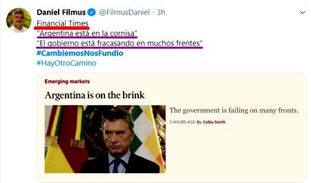 Argentina en el abismo | #CambiemosNosFundio