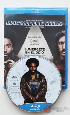 Infiltrado en el Kkklan, Análisis de la edición Bluray
