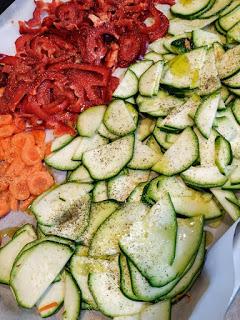 Cuscús integral con verduras asadas Cuscús integral con verduras asadas