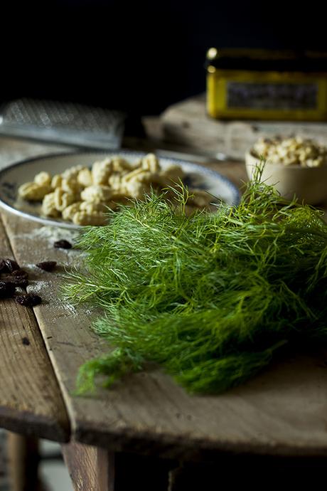 PASTA ALLE SARDE O PASTA CON SARDINAS