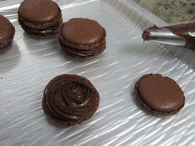 Macarons de chocolate Thermomix