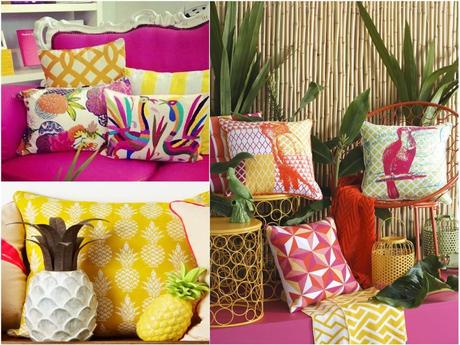 Decorar con cojines es hoy en día una de las estrategias ...
