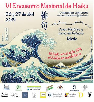 VI Encuentro Nacional de Haiku, 26 y 27 de abril en Toledo