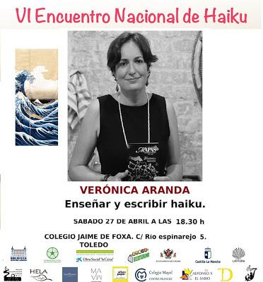 VI Encuentro Nacional de Haiku, 26 y 27 de abril en Toledo