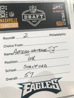 JJ Arcega-Whiteside es el primer español en la historia seleccionado en el Draft de la NFL, pick 57 de los Philadelphia Eagles