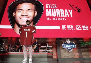 Los Arizona Cardinals seleccionaron a Kyler Murray en la primera selección del NFL Draft 2019