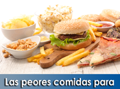 Artricenter: peores comidas para combatir artritis