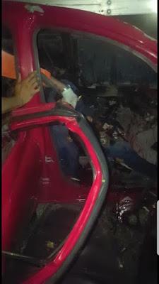 En Azua cinco personas mueren en accidente la noche de este viernes..