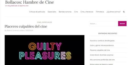 La Taverna del Mastí colabora en el 8º Aniversario de Bollacos: Hambre de Cine. La Taverna del Mastí colabora en el 8º Aniversario de Bollacos: Hambre de Cine.