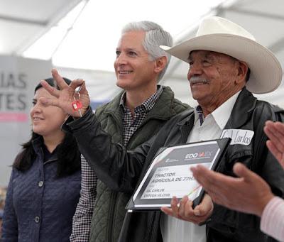 DESTACA ALFREDO DEL MAZO INVERSIÓN DE MÁS DE MIL 900 MILLONES DE PESOS PARA APOYAR PROYECTOS PRODUCTIVOS DEL CAMPO