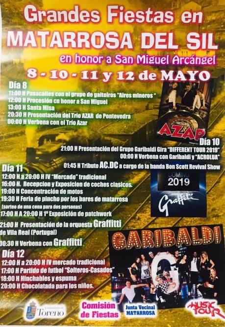 Fiestas en Matarrosa del Sil 2019