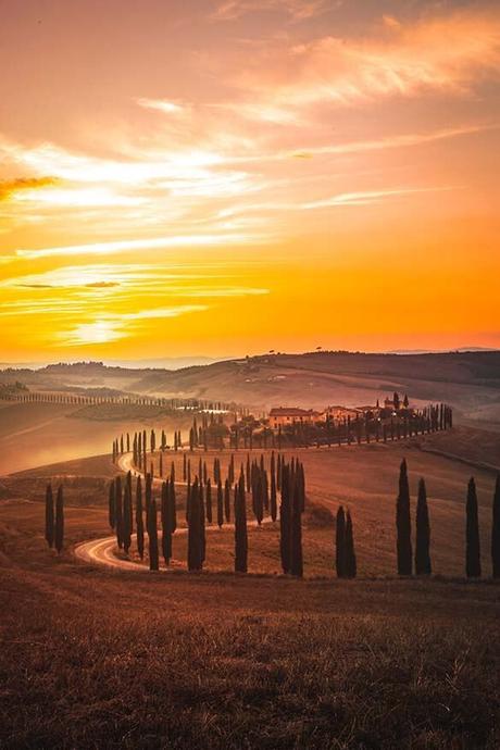 Tuscany-countryside-picturesque-hilly-Tuscan-landscape.jpg.optimal ▷ Itinerario de la Toscana - Ver los mejores lugares en una semana