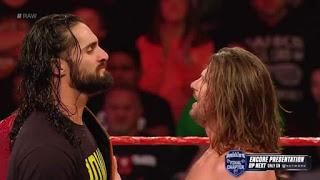 Seth Rollins vs AJ Styles  en monte in thw bank