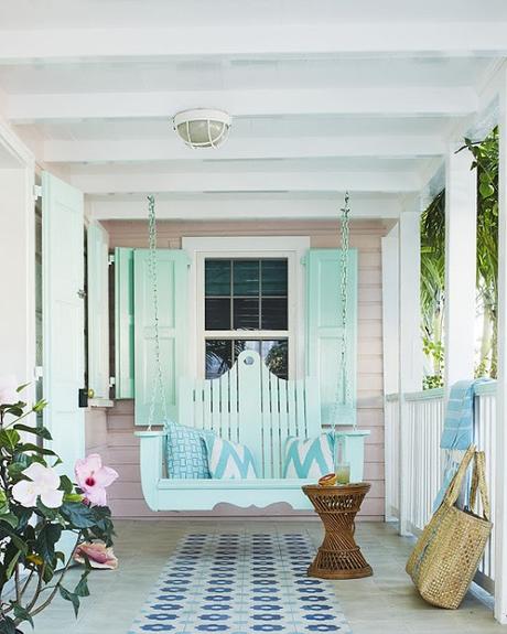 Casa en Colores Pastel en Bahamas