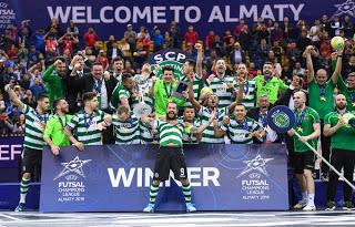 El Sporting de Portugal vence su primera Champions League de Fútbol Sala