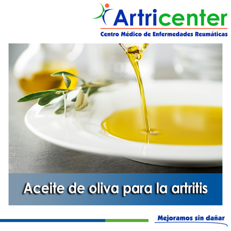 Artricenter: Aceite de oliva para la artritis