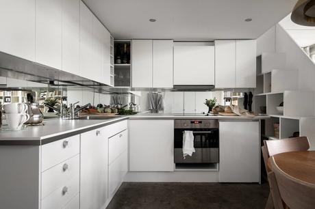 Consigue amplitud con pocos metros cuadrados.