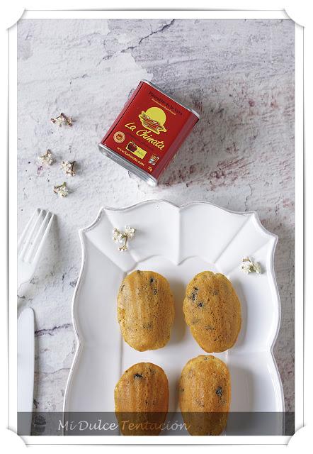 Madeleines de Queso y Aceitunas