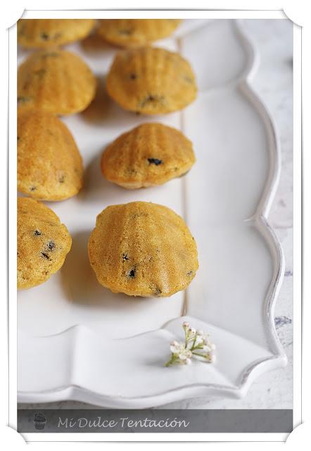 Madeleines de Queso y Aceitunas