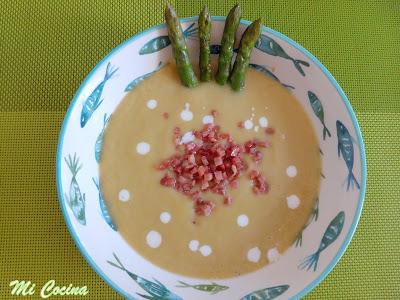 CREMA DE ESPÁRRAGOS VERDES DE LA COMARCA DE ANTEQUERA