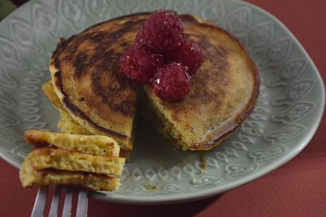 Tortitas de Yogur y Semillas de Amapola