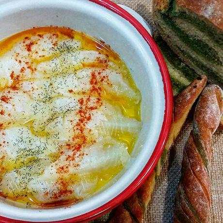 Carpaccio de bacalao ahumado en casa