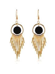 Chic Mental  Tassel Earrings