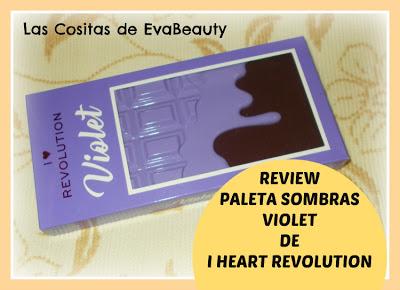Review Paleta de sombras de ojos Violet de I Heart Revolution