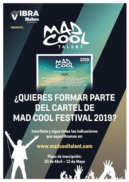 Arranca Mad Cool Talent 2019, el concurso de Mad Cool Festival para bandas y solistas emergentes