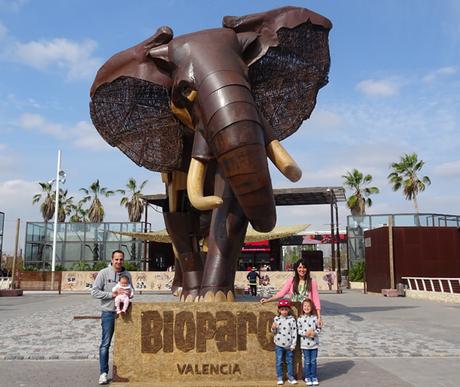 Visitamos Bioparc Valencia con los niños