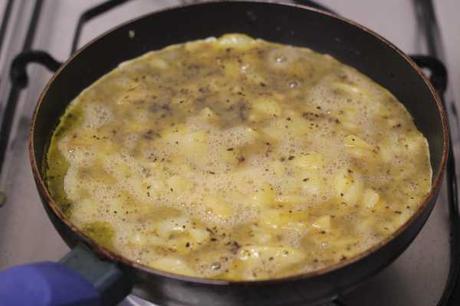 Tortilla trufada jugosa