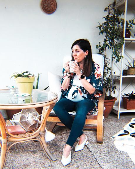 Kimono de flores de Dropship Clothes