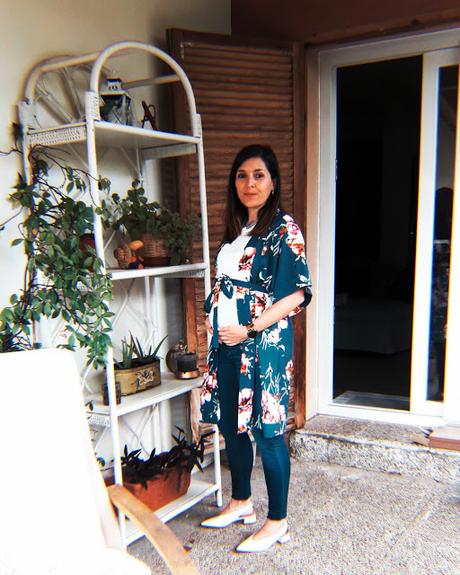 Kimono de flores de Dropship Clothes