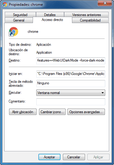 Cómo activar el modo oscuro de Google Chrome en Windows 7 Cómo activar el modo oscuro de Google Chrome en Windows 7