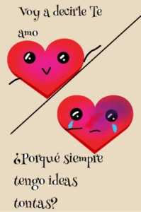 Lo difícil que es decir »Te amo».