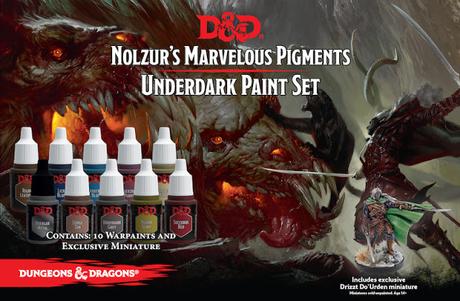 Underdark Paint set para D&D Underdark Paint set para D&D