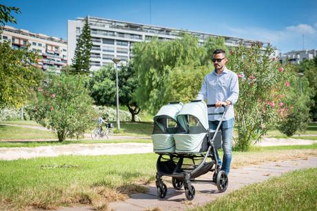 Cochecito gemelar o para dos hermanos VentTwin de Niu Cochecito gemelar o para dos hermanos VentTwin de Niu