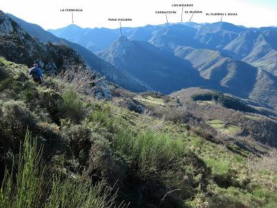 Fresnéu-El Calechón de la L.lampaza-Vaul.léu-Penal.lobal-Los Fuexos